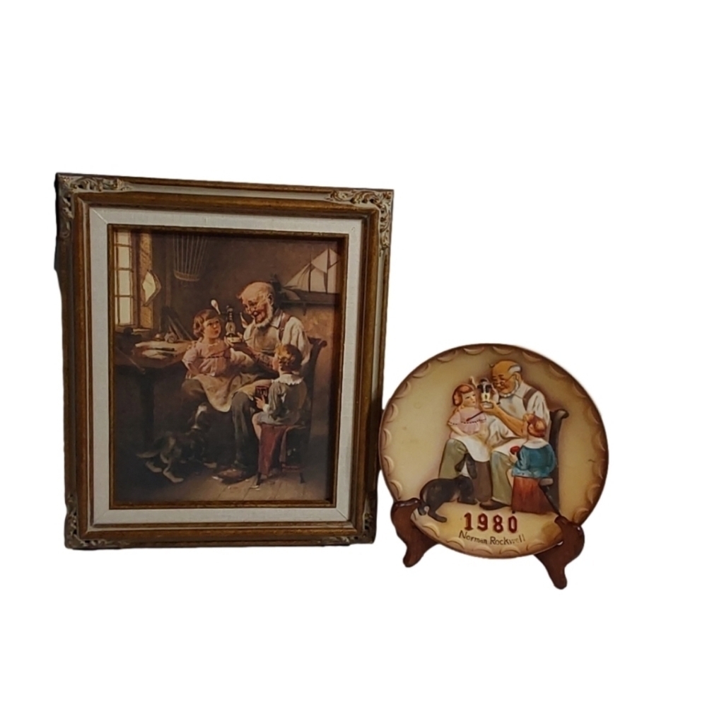 The TOY MAKER  BY NORMAN‎ ROCKWELL - Picture 4 of 6